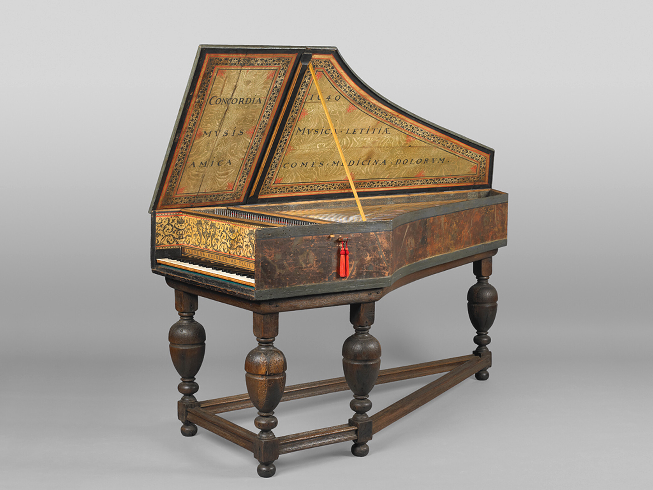 Harpsichord, By Andreas Ruckers, 1640, Chordophone, Photo credit: Christopher Gardner
