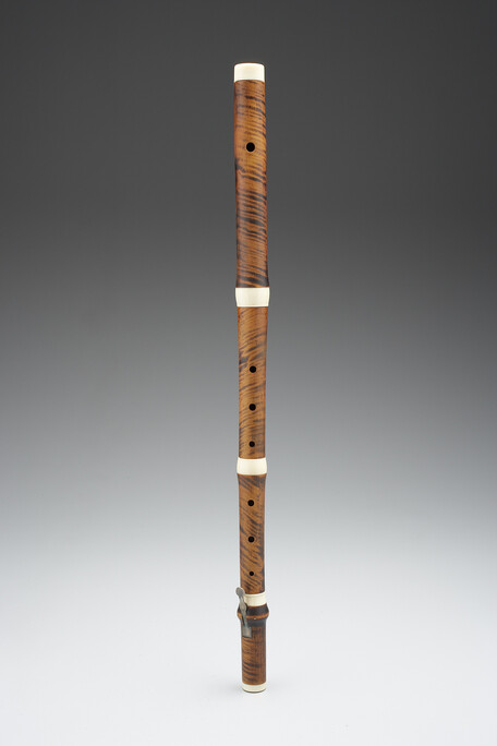 Flute, By Thomas Cahusac Sr., ca. 1765, Aerophone, Photo credit: Alex Contreras