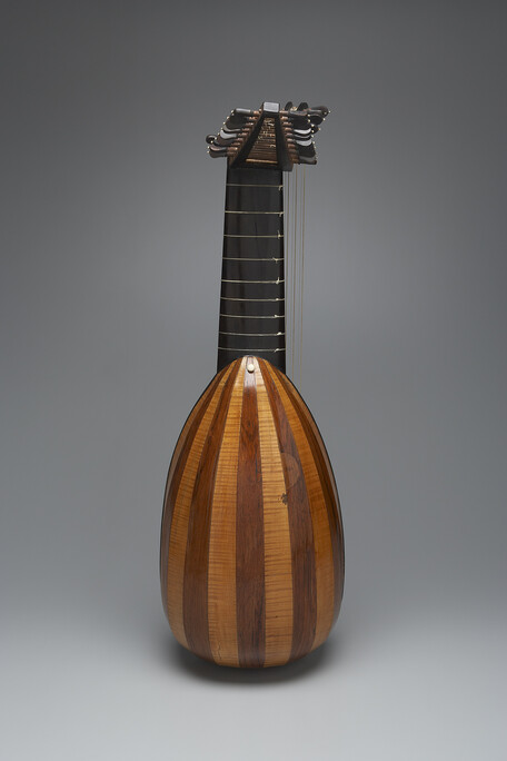 Lute, By Sebastian Schelle, 1726, Chordophone, Photo credit: Alex Contreras