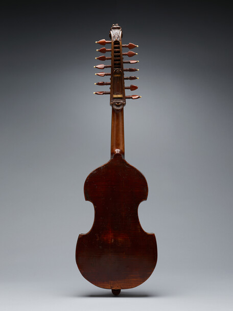 Viola d'amore, By Johann Georg Hellmer, ca. 1745, Chordophone, Photo credit: Christopher Gardner